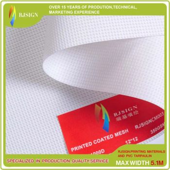 China Manufacture Polyester Knitted Fabric /Coated Mesh - Yiwu Rjsign New Material Co., Ltd. - China