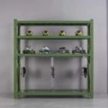 New Good Quality Floor Standing Metal Supermarket Shelves Rotary Fixed Condition New Origin Luoyang Color Customized Trademark - LUOYANG SALOFER FURNITURE CO., LTD. - China