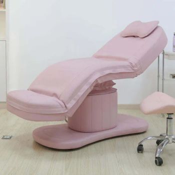 Pink Facial Bed Popular with Lash SPA Work Massage Tables One Motors Electric Massage Bed - Henan Eminent Medical Devices Co., Ltd. - China