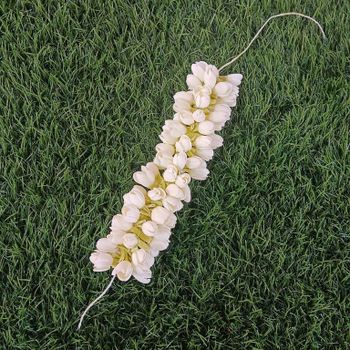 Premium Madurai Jasmine Garland – AAA Grade Fresh Fragrant Flower Garland from India - ZENTRO WORLD CONNECT - India