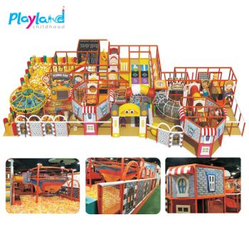 Cheap Indoor Playground for Amusement, Large-Scaled Soft Playground - Guangzhou Childhood Playland Co., Ltd. - China