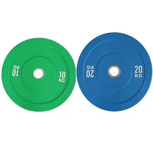 Professional Gym Fitness Equipment Weight Lifting Bumper Plates Color Barbell Plates - Dingzhou Yunlingyu Sports Goods Co., Ltd. - China