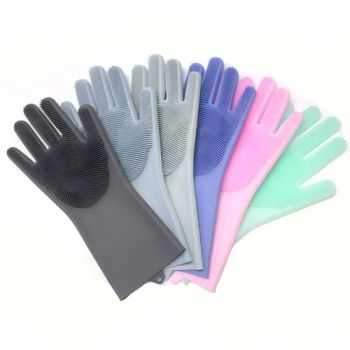 Silicone Rubber Kitchen Cleaning Tools, Customized Silicone Dishwashing Gloves - Dongguan Yiteng Silicone Rubber Hardware Technology Co., Ltd. - China