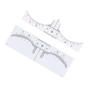 Hot Selling Disposable Eyebrow Ruler Sticker Permanent Makeup Microblading Measure Tool for Eyebrow Tattoo Design - Yiwu Muyi Trading Co., Ltd. - China