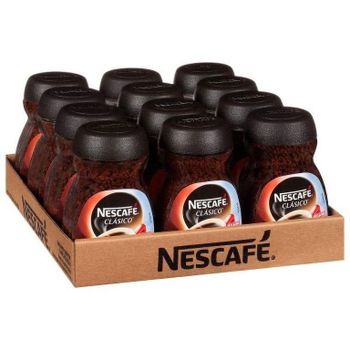 NESCAFÉ CLÁSICO Instant Coffee Dark Roast 1.7 oz – 12 Jars/Case | Wholesale Distributions - Summit Industrial LLC - United States