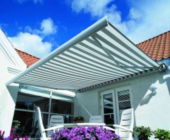 Motorized Electric Balcony Full Cassette Aluminum Awnings Rain Cover Retractable Outdoor Patio Balcony Folding Arm Fabric Sunshade Awnings - CHANGSHA SAICOO INDUSTRIAL LIMITED - China