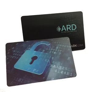 Cr80 Size Protect IC Cards Gift Cards RFID Blocking Card - JingZhou SynTek Smart Technology Co., Ltd. - China
