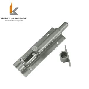 Furniture Hardware Aluminum Alloy Latch Flush Bolt Safety Flush Bolt - Zhaoqing kessy hardware co., ltd - China