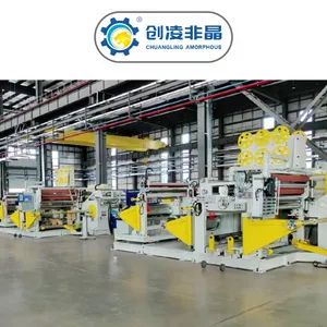 Transformer Copper Aluminum LV Foil Coil Winding Machine Brj-1400-II - Jiangsu Chuangling Amorphous Technology Development Co., Ltd. - China