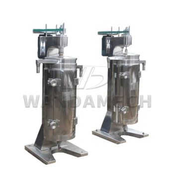 High Efficiency Food Grade Water Separation Tubular Centrifuge Palm Oil Small Laboratory Centrifuges - LIAOYANG WANDA MACHINERY CO., LTD. - China