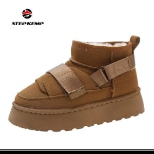 Wholesale Soft Ladies Footwear Winter Boots Women Warm Winter Ankle Boots Ex-23h8164 - QUANZHOU QIRUN TRADING CO., LTD. - China