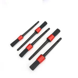 Car Detailing Brush Wash Auto Cleaning Kit Multipurpose Soft Car Care Brush Black Brush for 5 PCS Set - Hebei Eastsun International Co., Ltd. - China