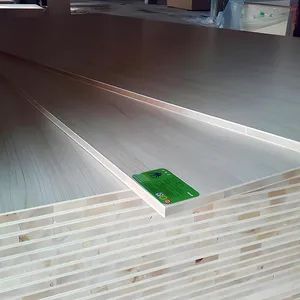 Factory Wholesale Price Laminated Melamine Covered Blockboard Ecological Panel Wooden Face Block Board - Yizhan Plywood Industry (Tianjin) Co., Ltd. - China