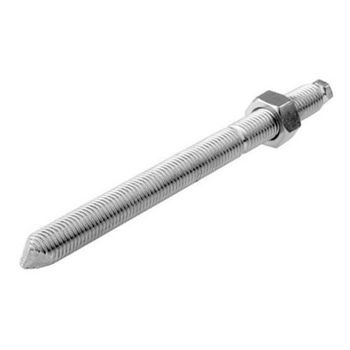 Stainless Steel Chemical Anchor Stud, Size: 12x160 Mm Size 12x160 mm Thread Diameter 8 MM Anchor Length 1000 mm Quantity Per Pack - Nishant Enterprises - India