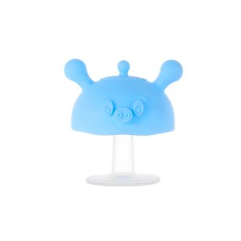 Baby Teether Piglet Shape Suction Base Nipple Chewing Silicone Baby Teething Toy - HANGZHOU WEIZE IMP & EXP CO., LTD. - China