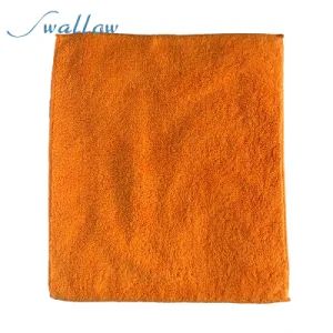 Superabsorption Multi-Purpose Microfiber Cleaning Cloths Orange 35*40 - Suzhou Swallow Company Limited - China