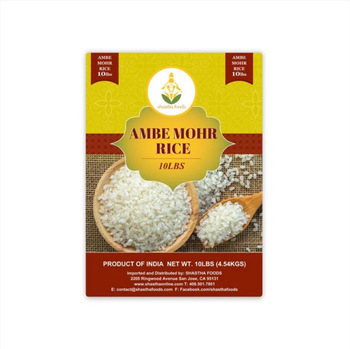 WHOLESALE SHASTHA AMBE MOR RICE 10 lb from Currys PLC WHOLESALE SHASTHA AMBE MOR RICE 10 lb - Currys PLC - United Kingdom