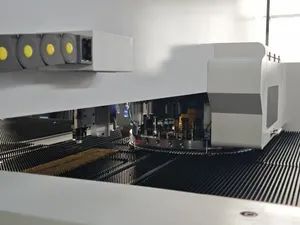 Engraving Punching Machine for Metal Sheet Stainless Steel Aluminum Alloy Panel Plate with Laser Cutting Function - Qingdao Dongze Numerical Control Technology Co., LTD - China