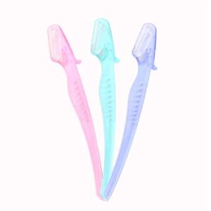 D106 Wholesale Price Eyebrow Trimming Beauty Handle Make up Tool for Lady - Ningbo Haward Razor Company - China