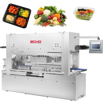 Automatic Nitrogen Map Tray Sealing Packing Machines for Fresh Fruit and Vegetables - Wenzhou Echo Intelligent Packaging Technology Co. Ltd - China