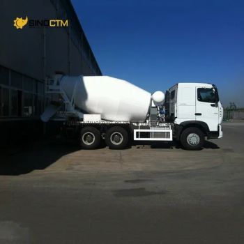 HOWO A7 15 Cubic Meter Concrete Mixer Truck Mixing Drum Cement Transit Truck - Jinan Quan Yu Import and Export Co., Ltd. - China
