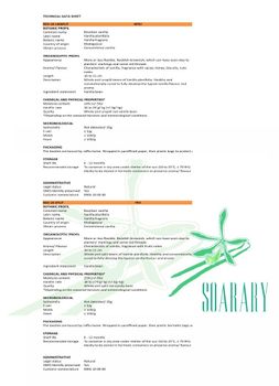 Vanilla Grade C Form Whole Pods Origin Madagascar Features Fair Trade, Organic - SOARARY SARL - Madagascar