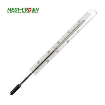 Factory High Accuracy Clinical Oral Thermometers with Mercury Free Glass - Medi-Crown Healthcare Co., Ltd. - China