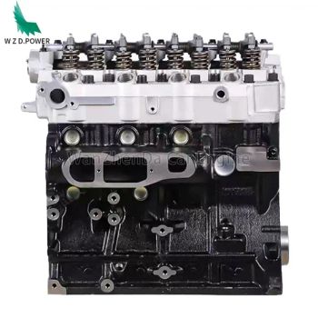 New 4D56 Car Engine Truck 4D56-HP 8 Valves Long Block for Mitsubishi 2.5 Td L200 Pickup L300 4D56 Auto Engine - Guangzhou Zhongmao Auto Parts Co., Ltd. - China