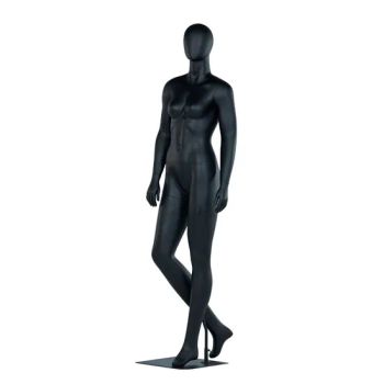 Boutique Clothes Display Window Women Full Body Mannequins Black Fiberglass Mannequins Manufacturer From China - Quanzhou Hexing Display Products Co., Ltd. - China