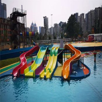 Hot Amusement Park Customized Adult and Children's Water Park Equipment Fiberglass Water Slides - Guangzhou Jinchao Water Park Construction Co., Ltd. - China