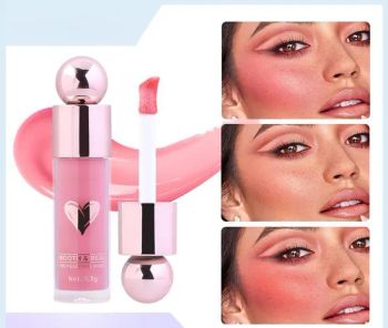 Blush Private Label Cosmetics Waterproof Cheek Tint Lightweight Long Lasting Color Changing Liquid Blush Custom Logo - Caizi Cosmetics (Zhejiang) Co., Ltd. - China