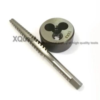 Metric Trapezoidal Thread Tap and Die Set Tr8X2 Tr8X3 Tr10X2 Tr10X3 Hand Taps Right Round Dies - Mo-Light Electronics Technology Co., Ltd. - China