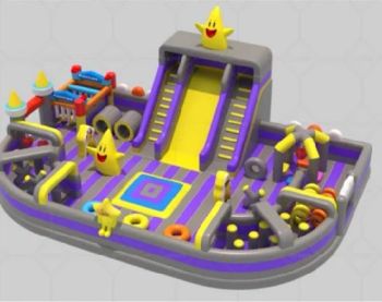 Inflatable Castle Inflatable Fun Bounce House Indoor Children Playgrounds for Sale - Guangzhou Lily Toys Co., Ltd. - China