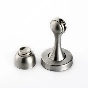 Magnetic Architectural Hardware Door Stop in Satin Stainless Steel - Bakue Commerce Co., Ltd. - China
