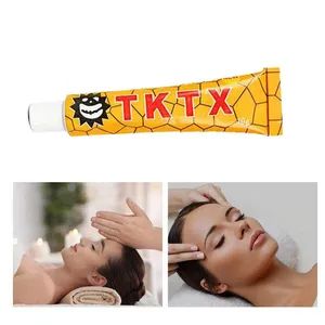 Yellow 10g 50% Tktx Tattoo Permanent Makeup Anesthesia Cream Tattoo Supply - Yiwu HuaNi Technology Co., Ltd. - China