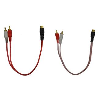 2RCA/3RCA Audio Video Transparent Cable RCA Cable - Changzhou Eagle International Trade Corp. - China