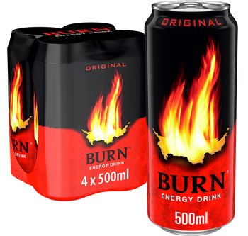 Burn 250ml Energy Drink with B Vitamins Sparkling Energy Beverage - N.G westen holding B.V - Netherlands