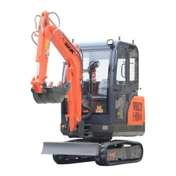 Construction excavators with modern cabin design ergonomic seating digital control panel air conditioning and excellent visibility combined with powerful hydraulic system for precise and efficient job site operations - SATTER FOOD AND BEVERAGE - Netherlands