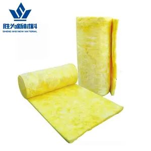 Glass Wool Roll Blanket Thermal Insulation Fiberglass Roll Heat Resistant Acoustic Insulation Material Roofing Wall Ceiling HVAC - Hebei Shengwei New Material Group Co., Ltd - China