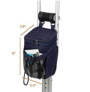 Magic Tape Mobile Phones and Keys Crutch Storage Bag Condition New Origin Guangzhou Model NO. TRA502 Tilted Non-Tilted Trademark Topmedi - GUANGZHOU TOPMEDI CO., LTD. - China