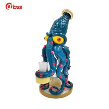 Glass Pipe Hookahs Water Pipes Octopus Oil DAB Rigs Small Mini Wax Rigs - Jinan Glass International Trade Co., Ltd. - China