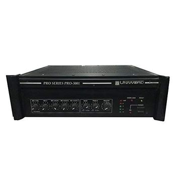 UNIWORD PRO-3001 Stereo Audio Amplifier (Black) Brand UNIWORD Material STILL Color BLACK, Black Model Name/Number - Uniworld Telecom Ltd. - India