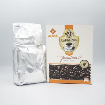 Coffee Powder reasonable Price Food Ingredients no chemical and preservatives healthy Vietnam Coffee Beans Black Coffee Powder - Lam Chan Au Tea and Coffee - Vietnam