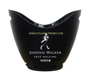 LED Illuminated Ice Wine Bucket with Handle Material PS Origin China Folded Unfolded HS Code 39241000 Specification SGS Trademark - Xiamen Polaris Gift Co., Ltd. - China