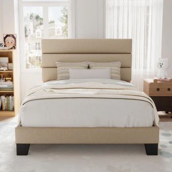 Stylish Modern Furniture King and Queen Size Upholstered Beds with Storage Ottoman - Ma'anshan Hanlinyuan Wood Sales Co., Ltd. - China