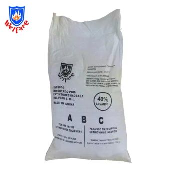 40% ABC Dry Chemical Agent Fire Suppressant, 25kg/Bag Refill for Fire Extinguishers - Wofu Fire & Security Equipment Co., Ltd. - China