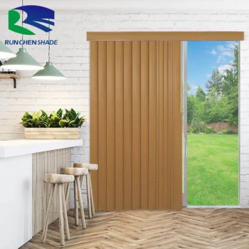 Customized Size Automatic Electric Elegant Blackout Vertical Blinds Sheer Shade Curtains - Shouguang Runchen Environmental Protection Technology Co., Ltd. - China