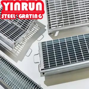 Customized Ultra Durable Welded Bar Grating Drain Cover Customized Rust Free - Anping Yinrun Wire Mesh Co., Ltd - China