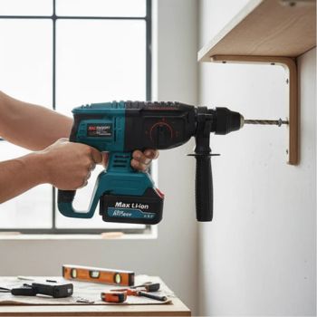 18V Battery Brushless Cordless Rotary Hammer Drill Brand OEM Trademark OEM Model NO. NC608 Impact Energy 3J Power Rating - Yongkang Nuoge Trading Co.,Ltd. - China
