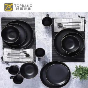 Ceramic Mug Glazed Color Tableware Fine Stoneware Dinner Set Origin China Model NO. TP0032DK HS Code 6911101000 Feature Eco-Friendly - BANO TECHNOLOGY CO., LTD. - China